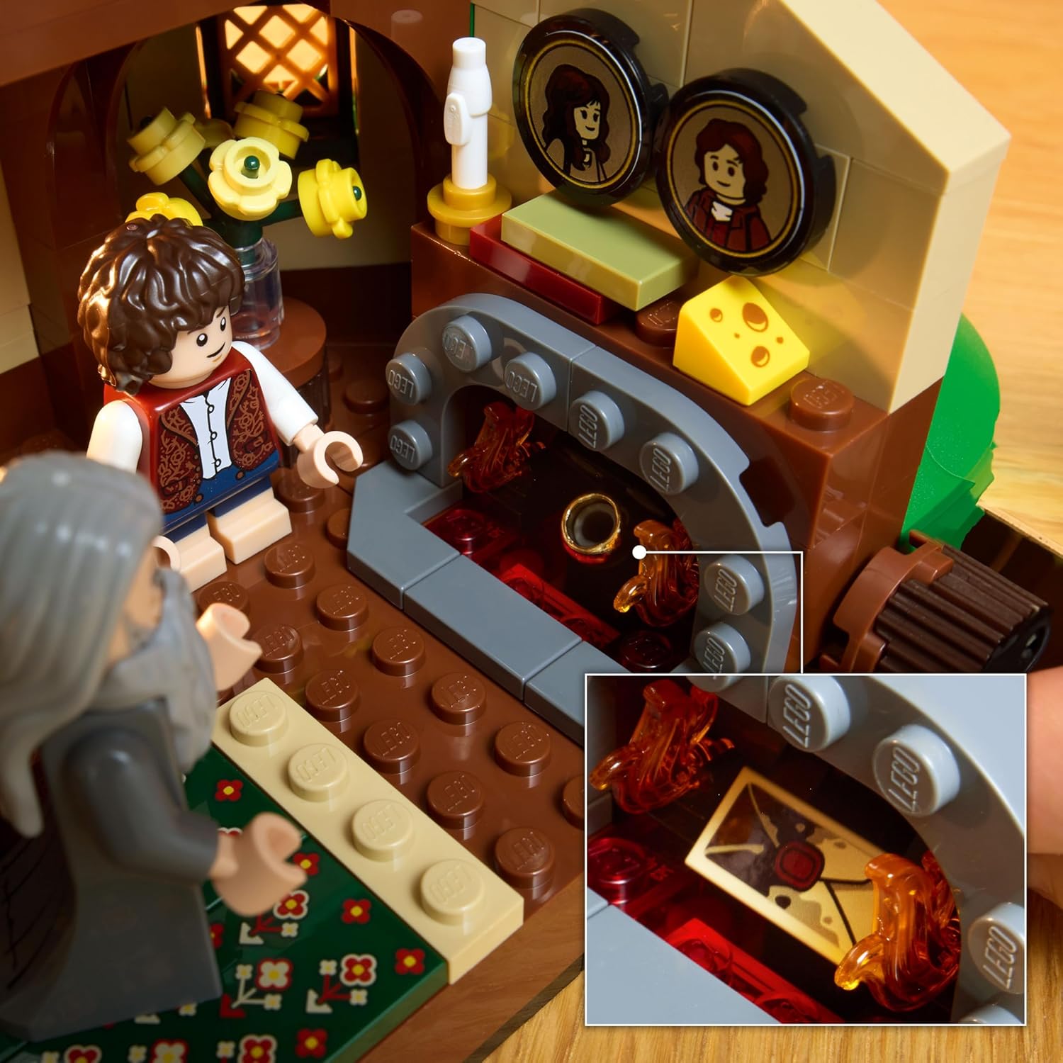 LEGO Icons El Señor de los Anillos: El Conjunto de Construcción de...