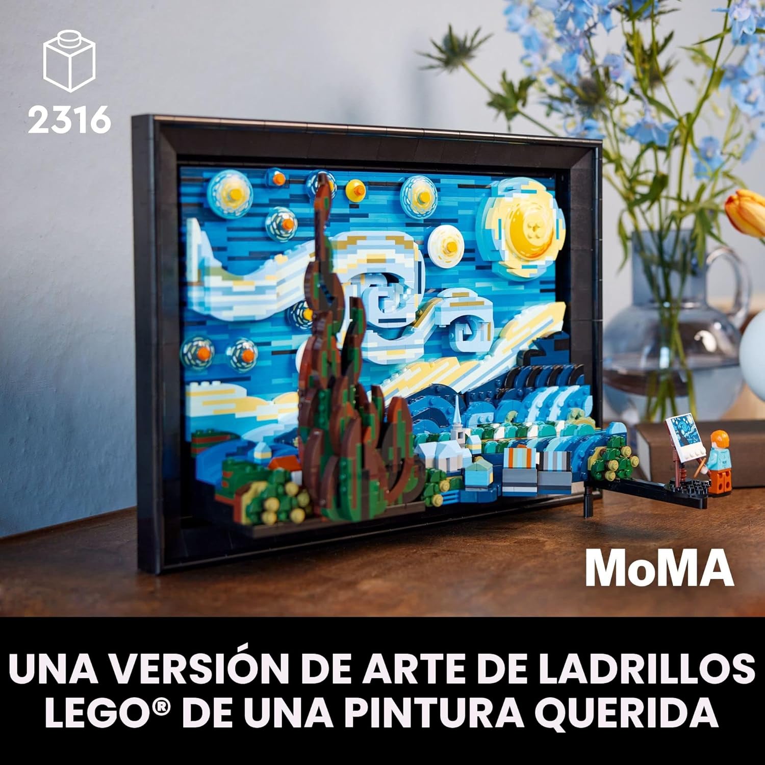 LEGO Ideas Vincent Van Gogh The Starry Night - Juego de construcció...