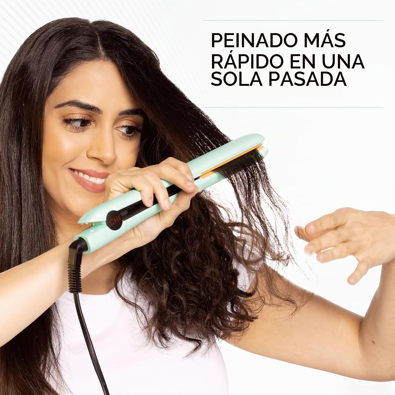 CHI Plancha de pelo original, placas flotantes de cerámica para un...