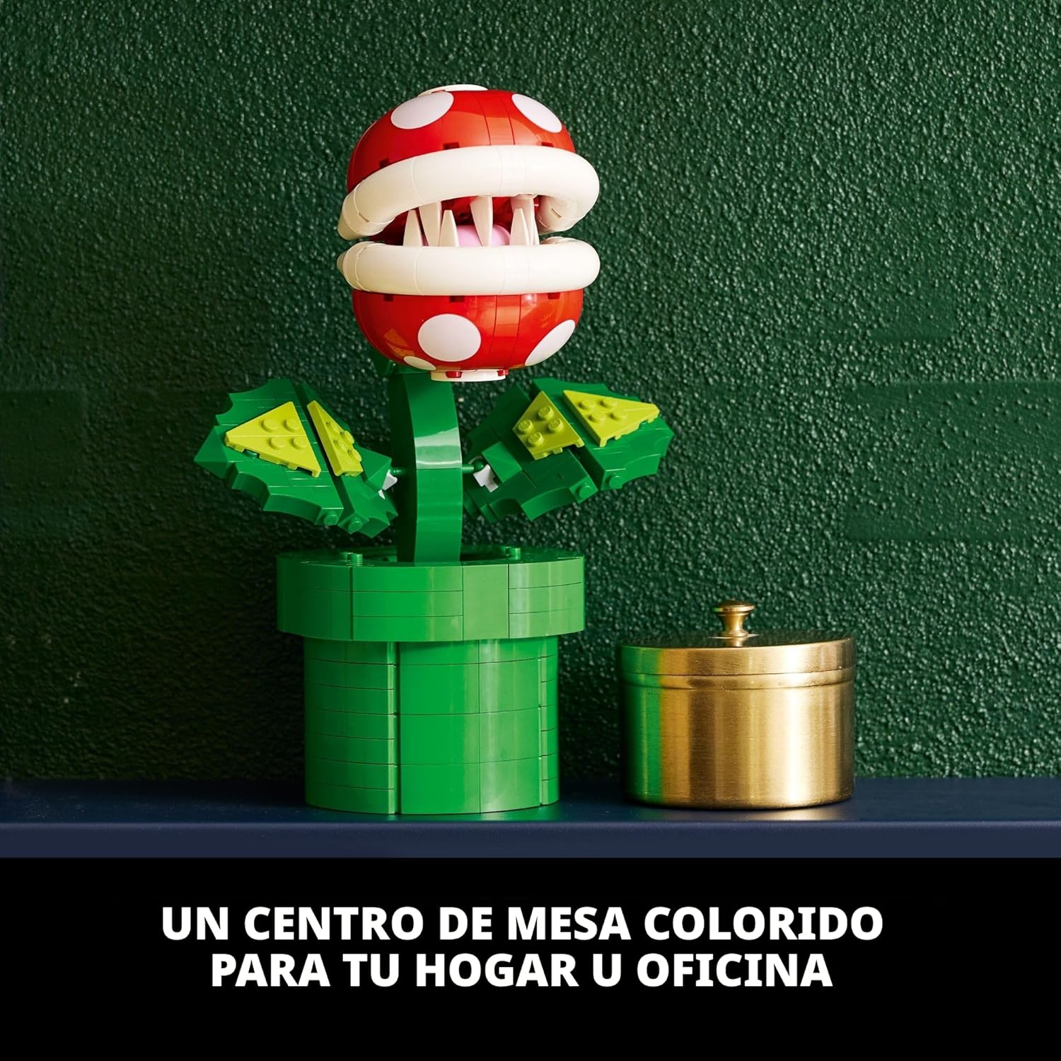 LEGO Super Mario - Juego de construcción de plantas de piraña para...