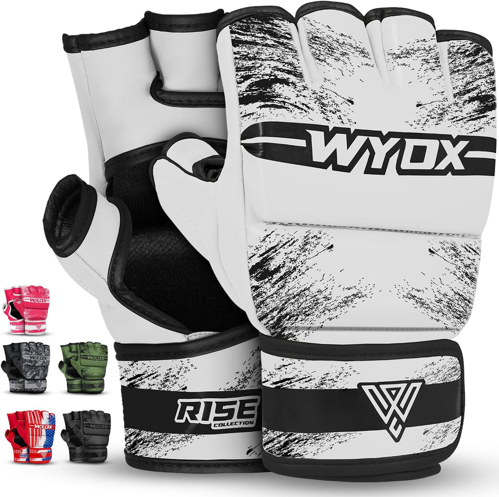 WYOX Guantes MMA para hombres y mujeres \u2013 Guantes de boxeo de...
