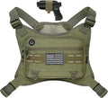 Bolsa de pecho deportiva para hombre, bolsa frontal para el pecho,...