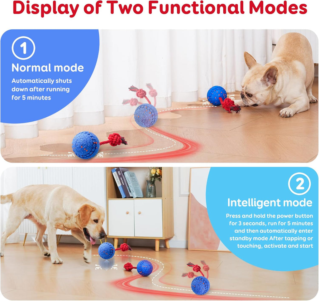 Moseyuh Juguete interactivo para perros, juguetes para mascotas act...