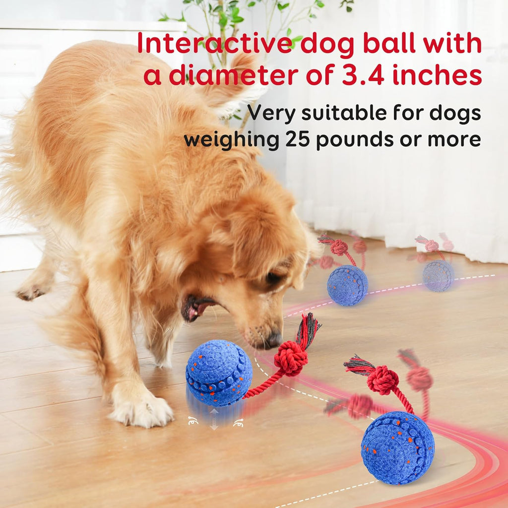 Moseyuh Juguete interactivo para perros, juguetes para mascotas act...