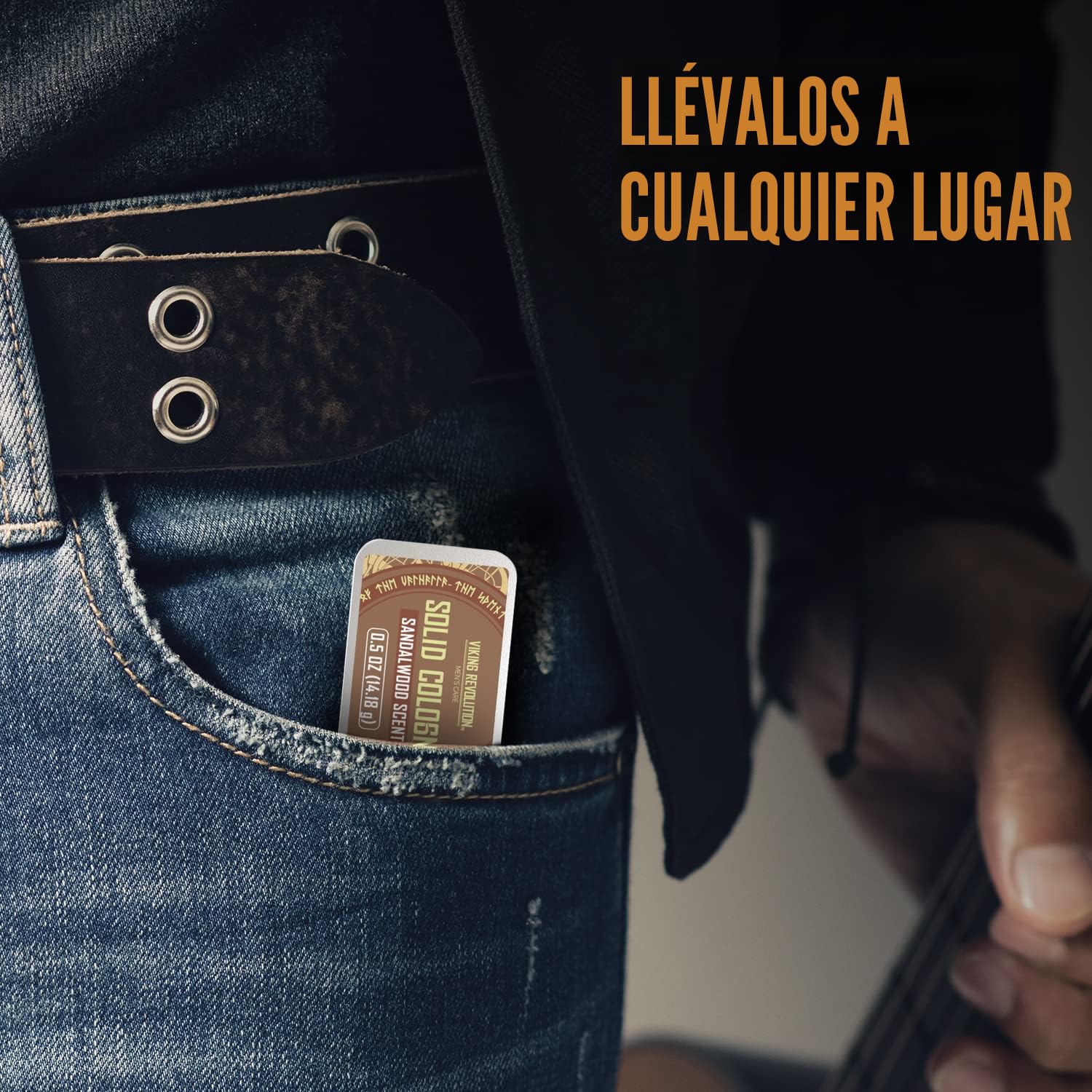Viking Revolution Paquete de 4 colonias sólidas para hombre de 0.5...