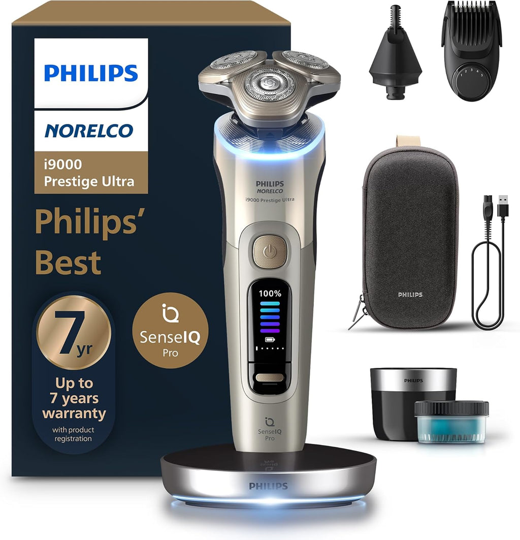 Philips Norelco Shaver i9000 Prestige Ultra, afeitadora eléctrica e...