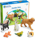 Learning Resources Figuras de animales domésticos Jumbo - 6 piezas,...