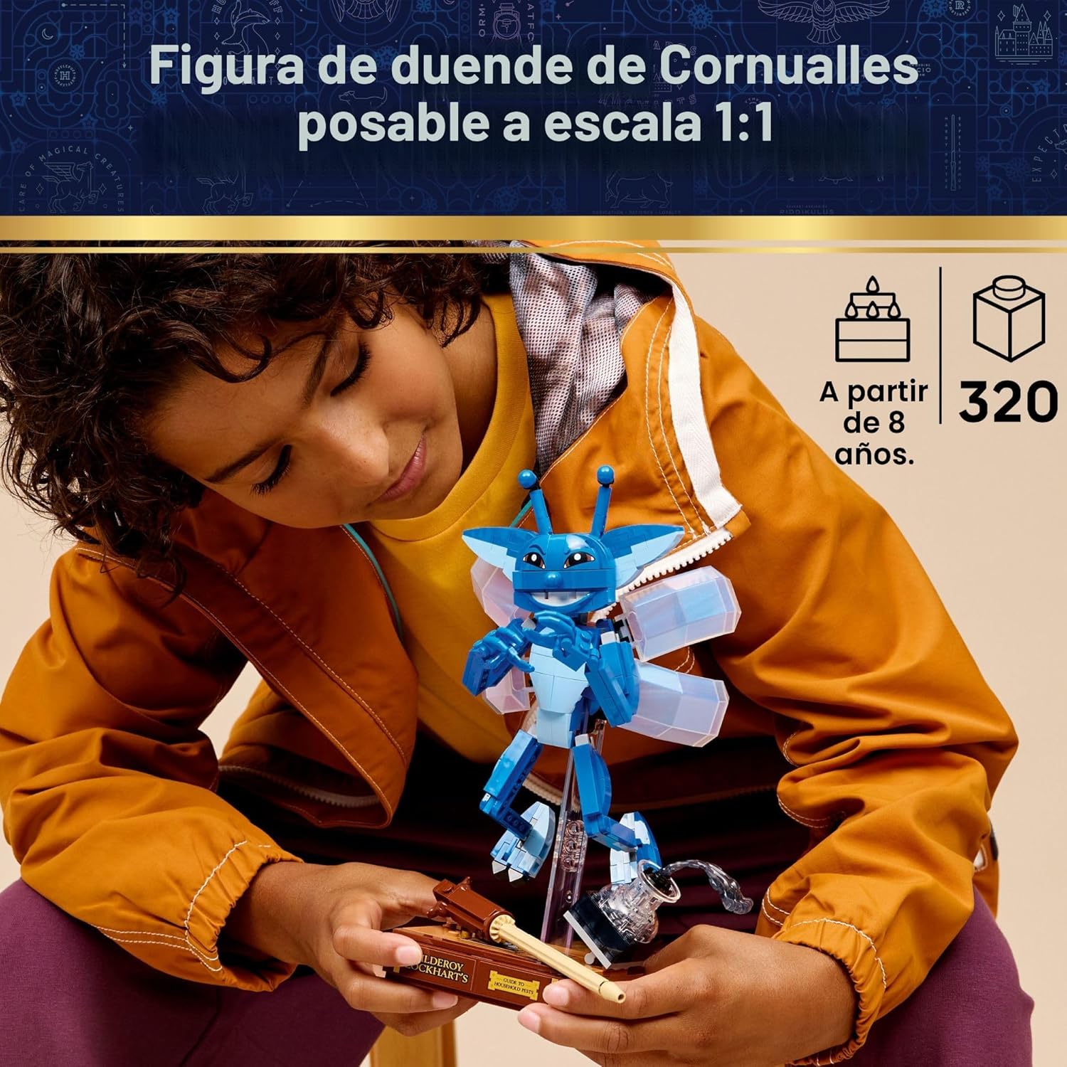 LEGO Harry Potter Cornish Pixie Juguete de construcción para niñas...