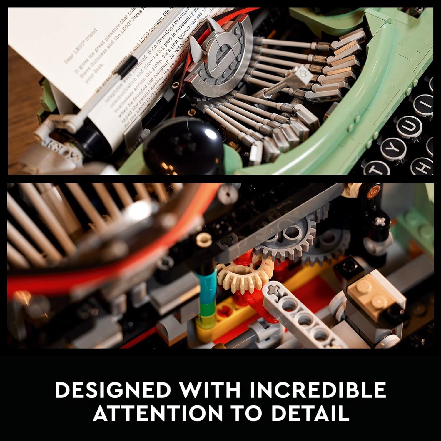 Lego Ideas Typewriter 21327 - Juego de construcción para adultos, m...
