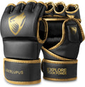 LIBERLUPUS Guantes de entrenamiento de MMA para hombres, guantes de...
