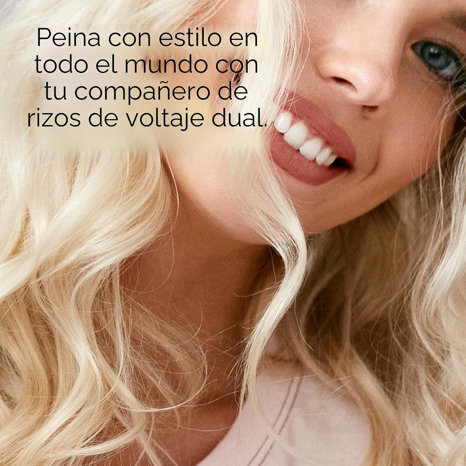 Rizadora de cabello por calor. Efecto instantáneo, de Conair., Negr...