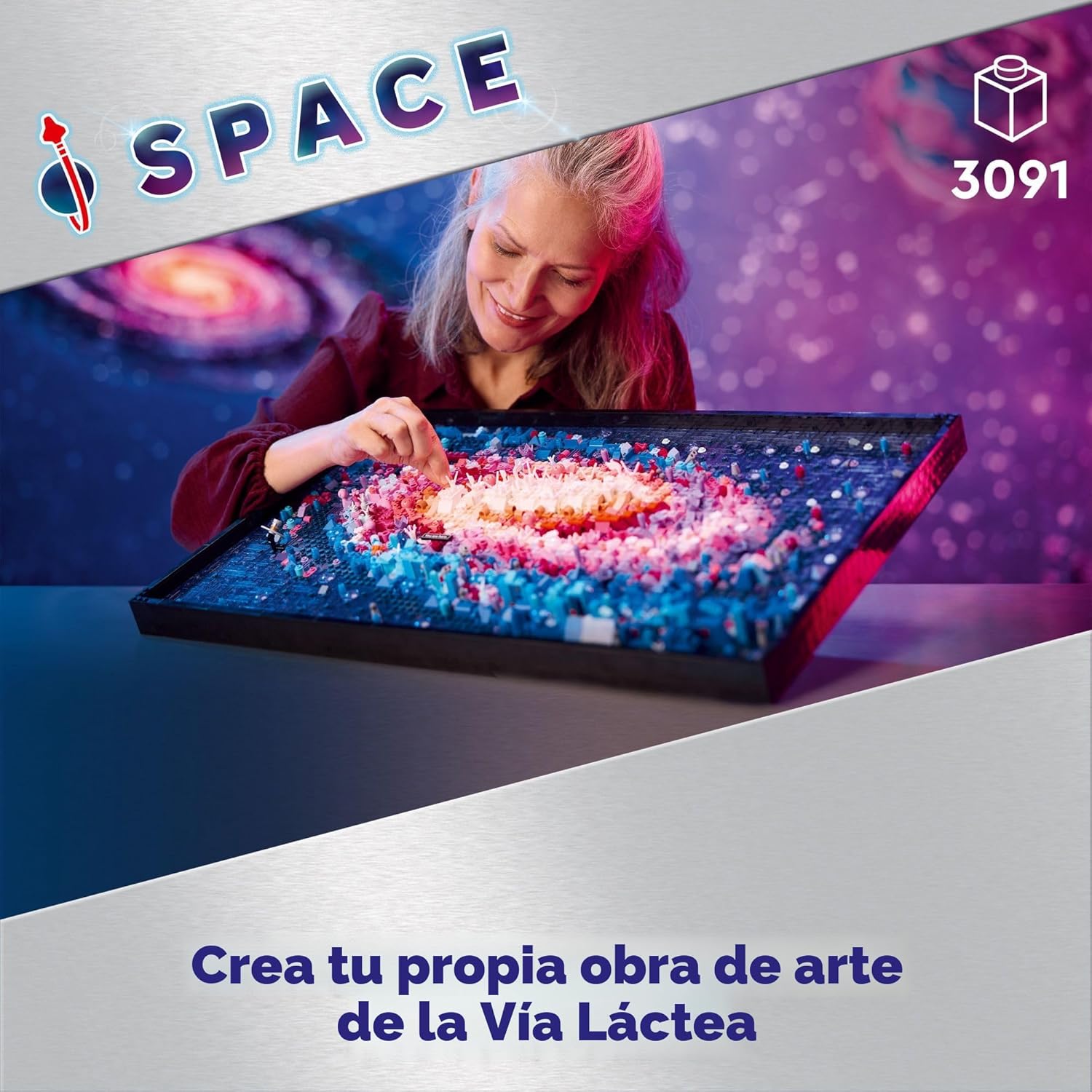 LEGO Art The Milky Way Galaxy - Set de Construcción - Kits de Decor...