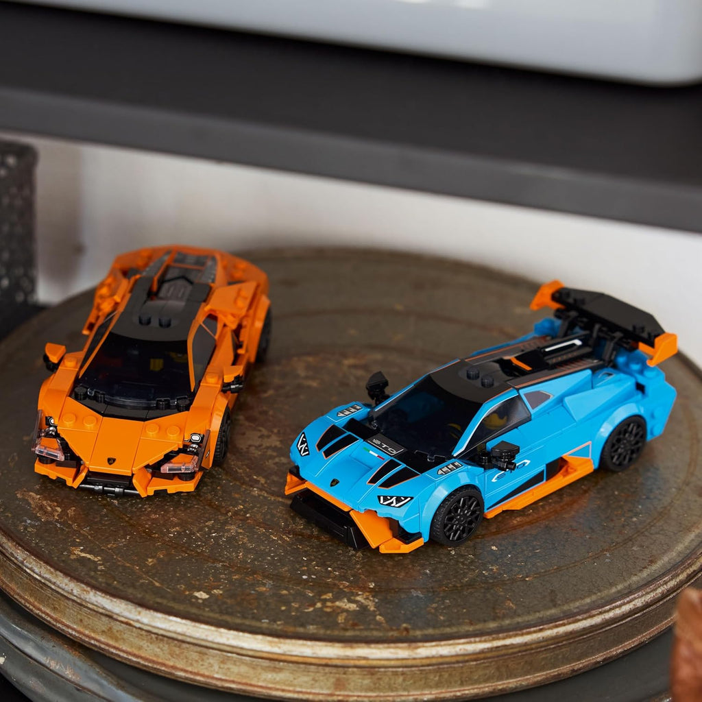 LEGO Speed Champions Lamborghini Revuelto &amp; Huracán STO Juguete...