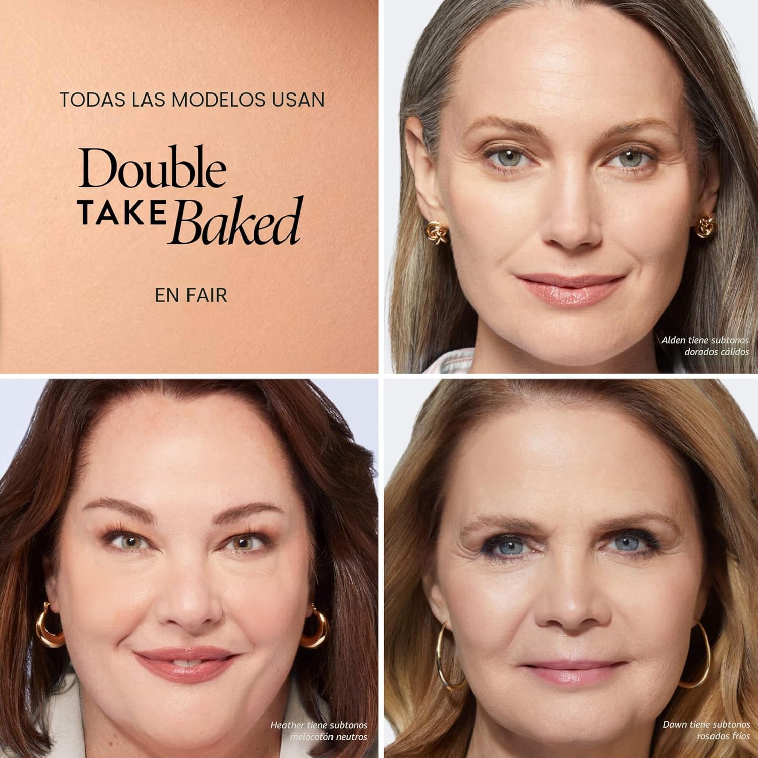 LAURA GELLER NEW YORK Base en Polvo Horneada Double Take - Fair - C...