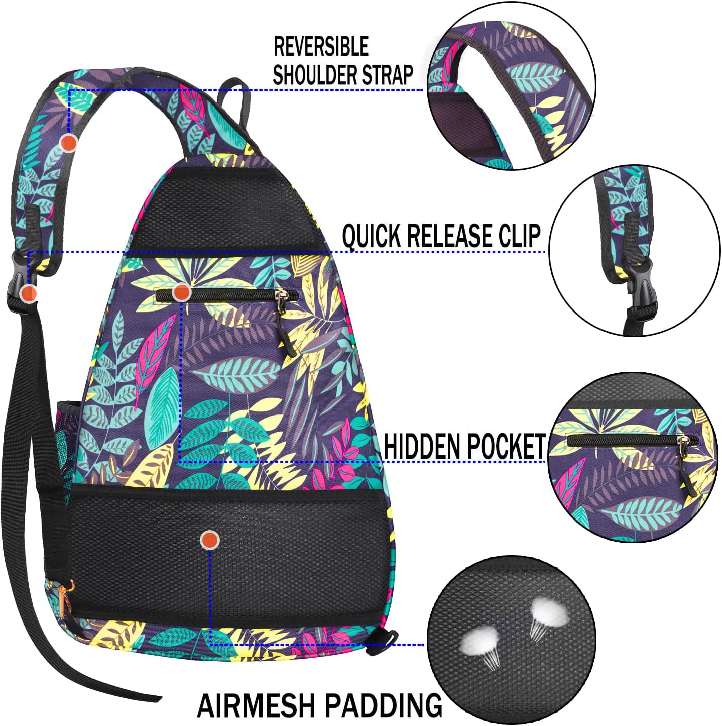 LLYWCM Bolsa de pickleball \u2013 Bolsas de pickleball para mujeres...