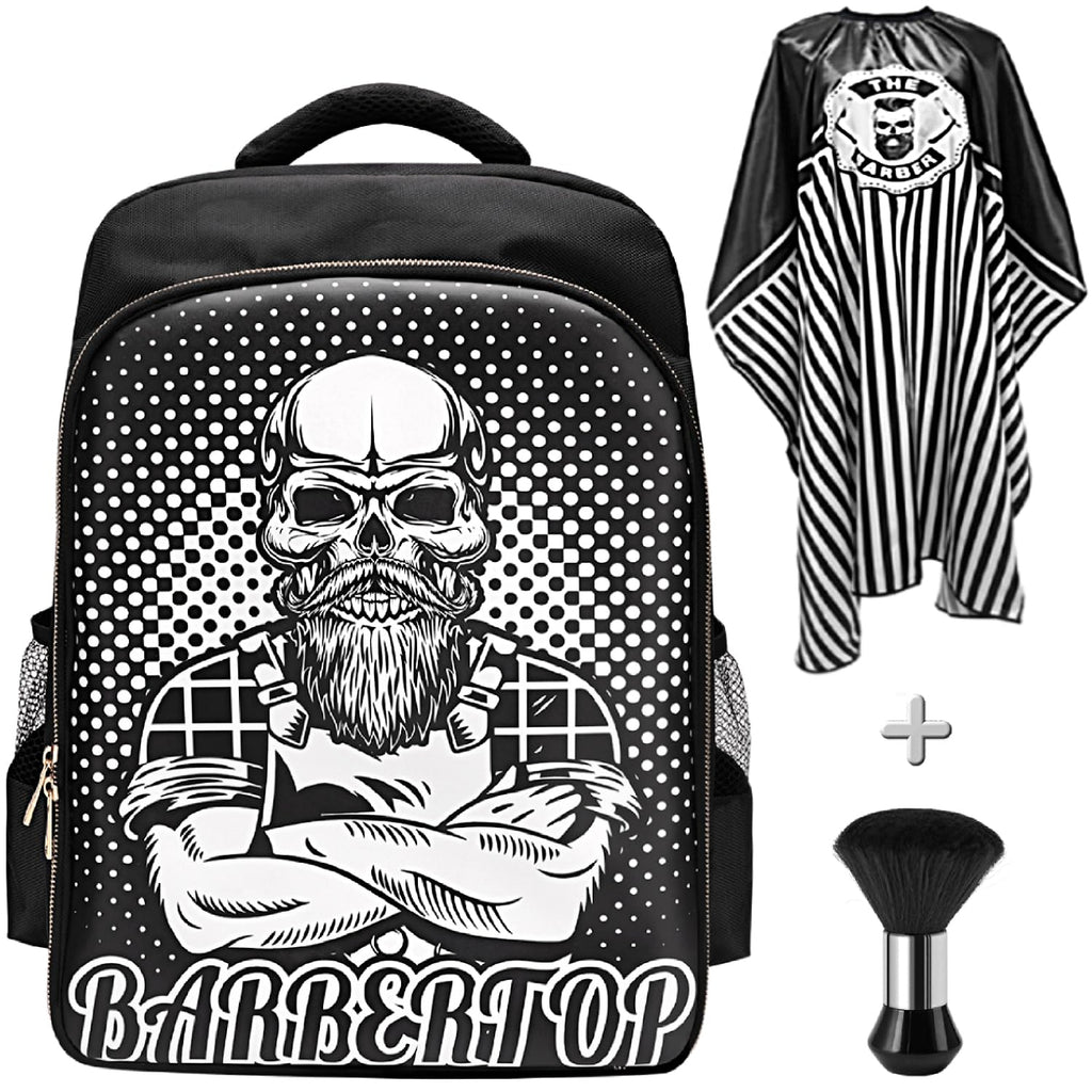 Barber Supplies - Mochila para peluquería, con capa de peluquería y...