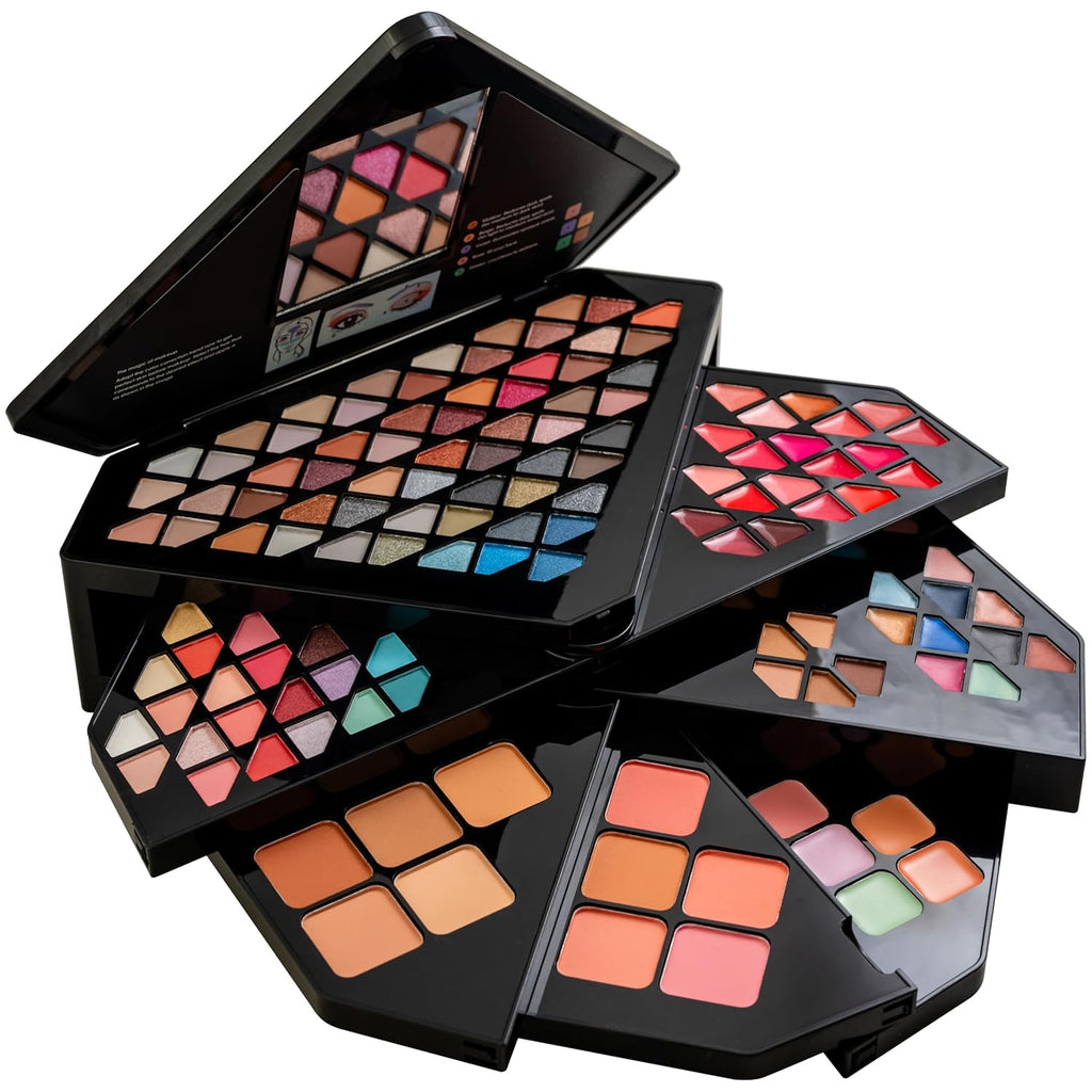 SHANY Juego de maquillaje todo en uno Color Vibe - 80 sombras de oj...