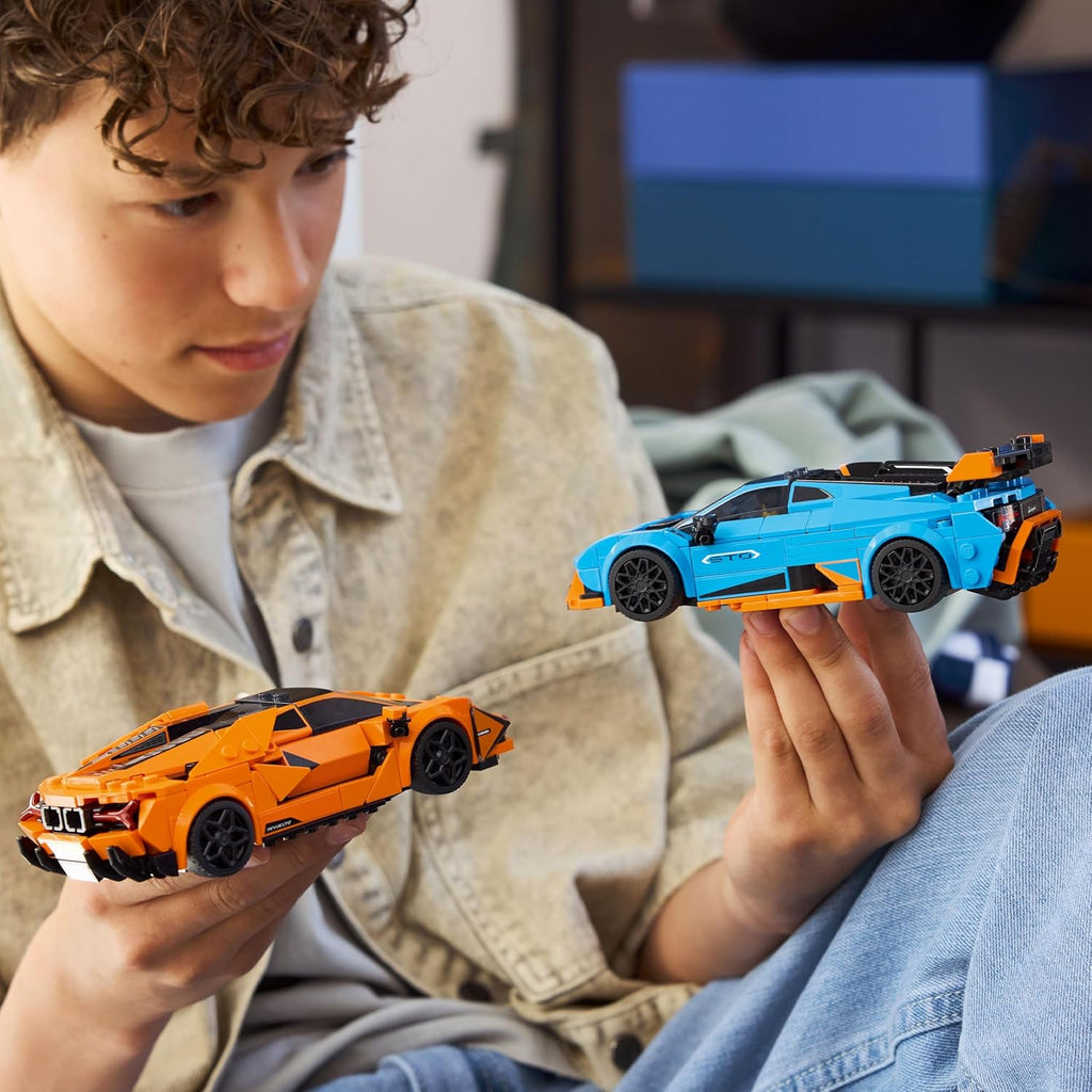 LEGO Speed Champions Lamborghini Revuelto &amp; Huracán STO Juguete...