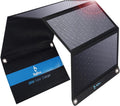 BigBlue Cargador de panel solar de 28W con USB-C dual y USB-A, carg...