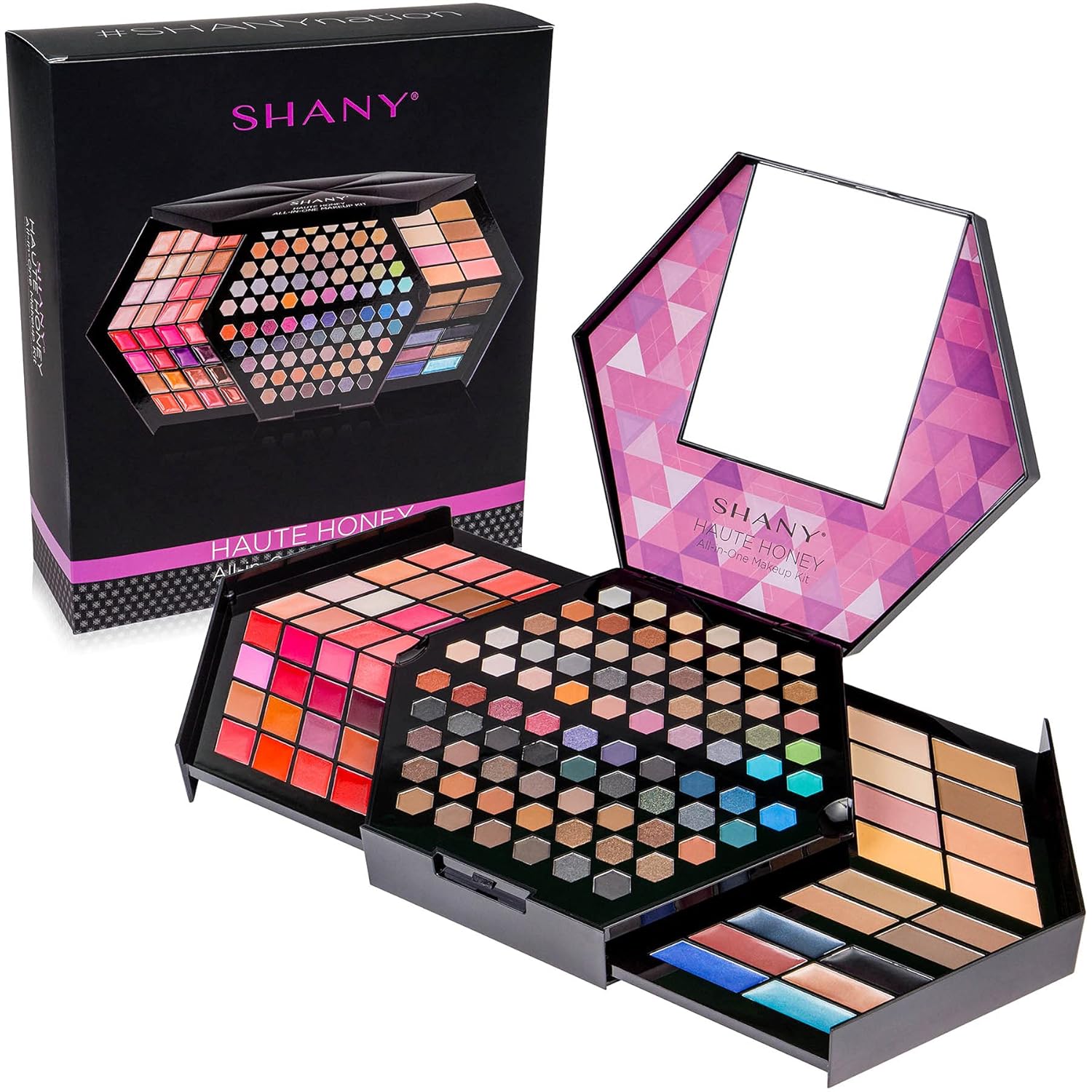SHANY Haute Honey Juego de Maquillaje - Kit de maquillaje todo en u...