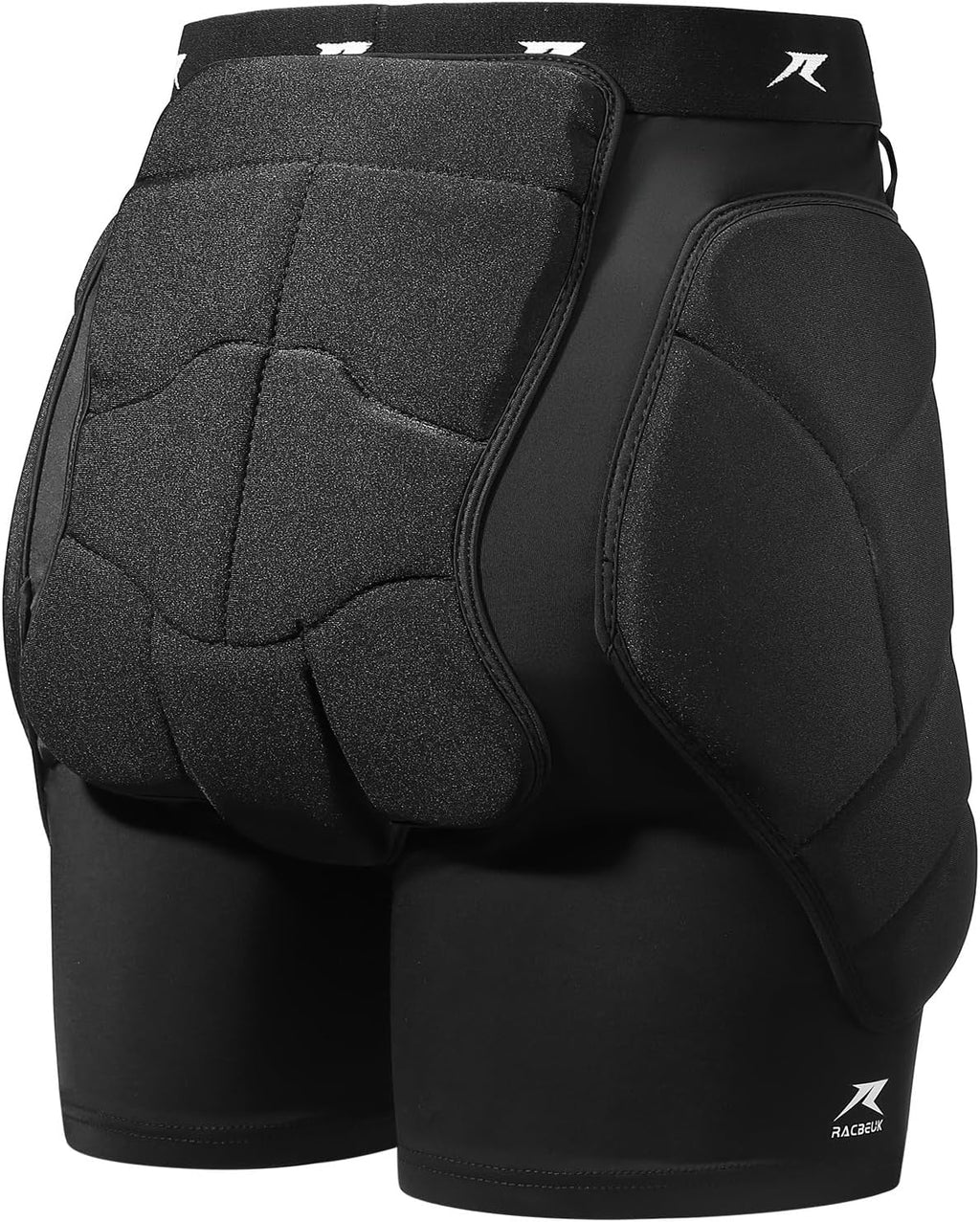 Bumsaver - Pantalones cortos acolchados para patineta, patinaje sob...