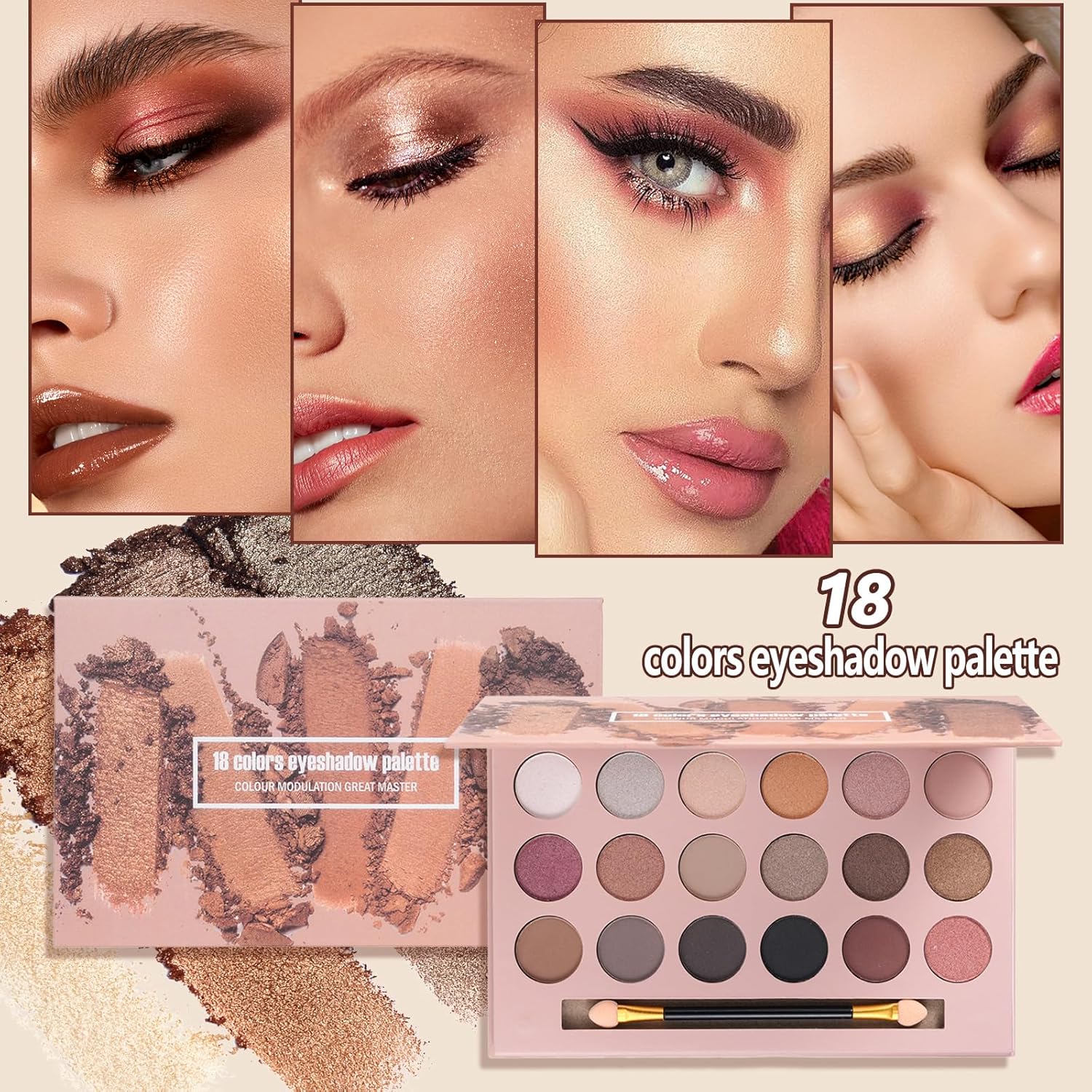 venshun Kit de maquillaje para mujeres, kit completo de maquillaje...