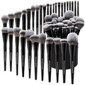 Bueart Design Juego de 32 brochas de maquillaje de grado PRO con so...