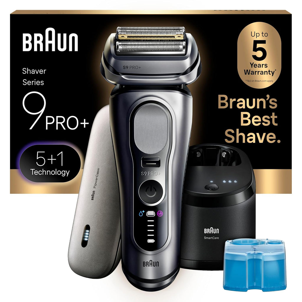 Braun Maquinilla de afeitar eléctrica para hombres Serie 9 PRO+ Máq...