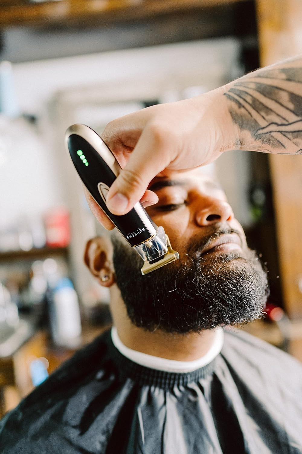 Supreme Trimmer T Shaper - Cortadora de pelo profesional para barbe...