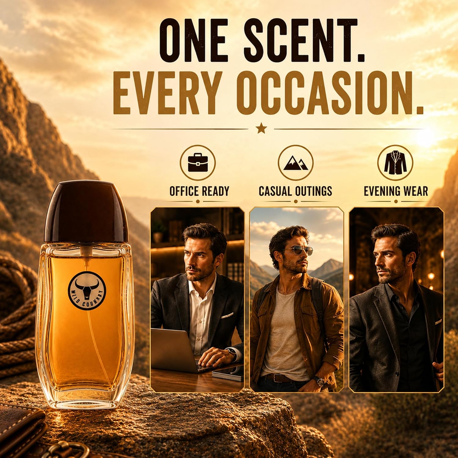 AVON Spray de colonia Wild Country para hombre