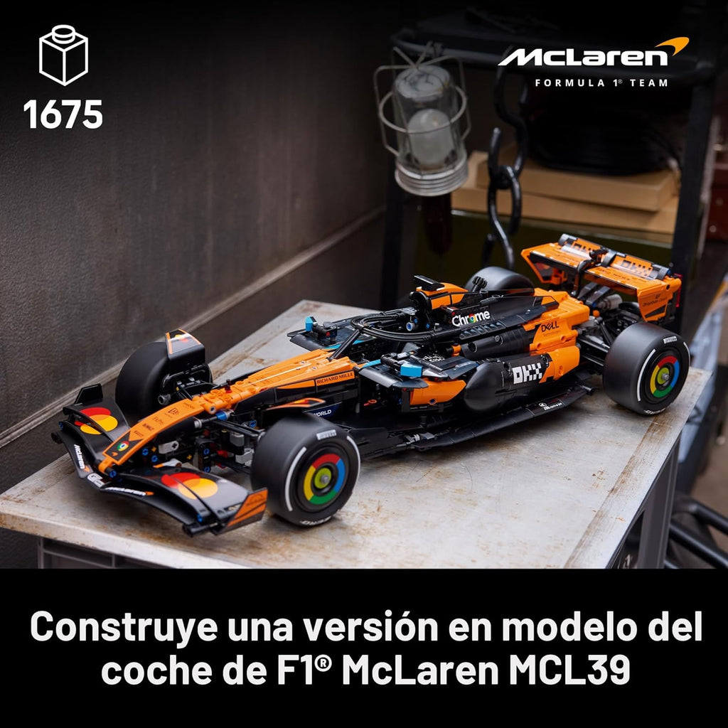 LEGO Technic McLaren MCL39 F1 - Juego de construcción de automóvile...