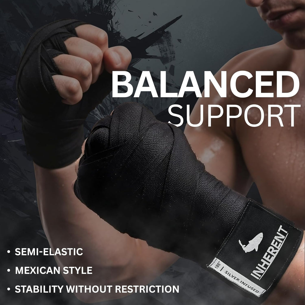 INHERENT Vendas de mano de boxeo de 180 pulgadas (14.8 ft), tecnolo...