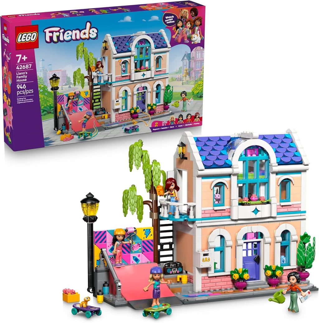 LEGO Friends Liann's Family House - Juguete de construcción par...