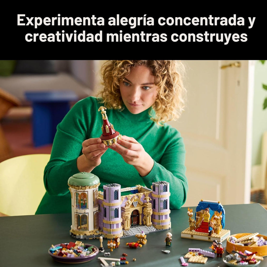 LEGO Juego de construcción del castillo de la princesa de Disney, L...