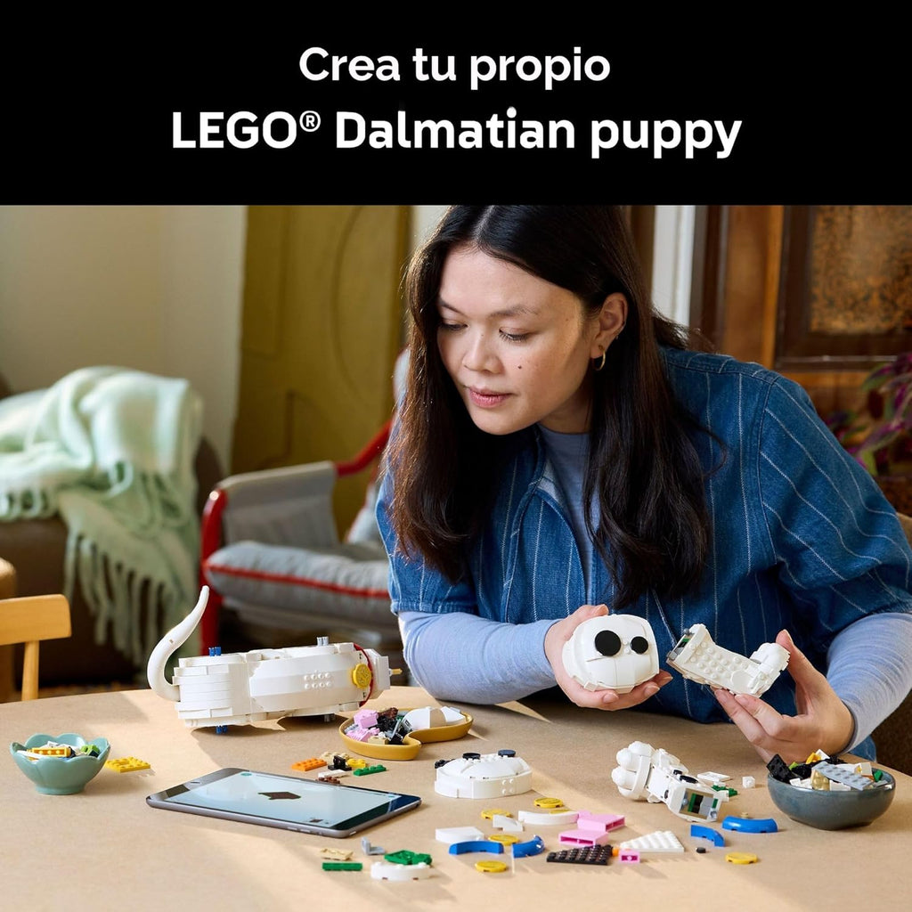 LEGO Disney - Juego de construcción de cachorros de 101 dálmatas pa...