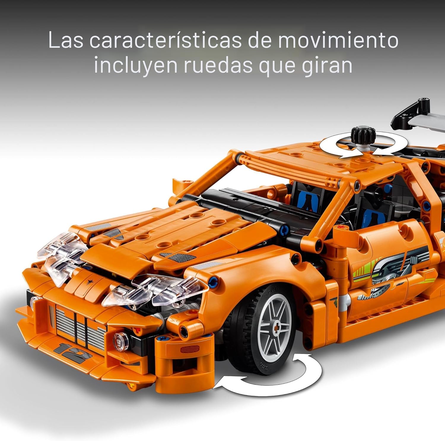 LEGO Technic Fast and Furious Toyota Supra MK4 Kit de construcción...