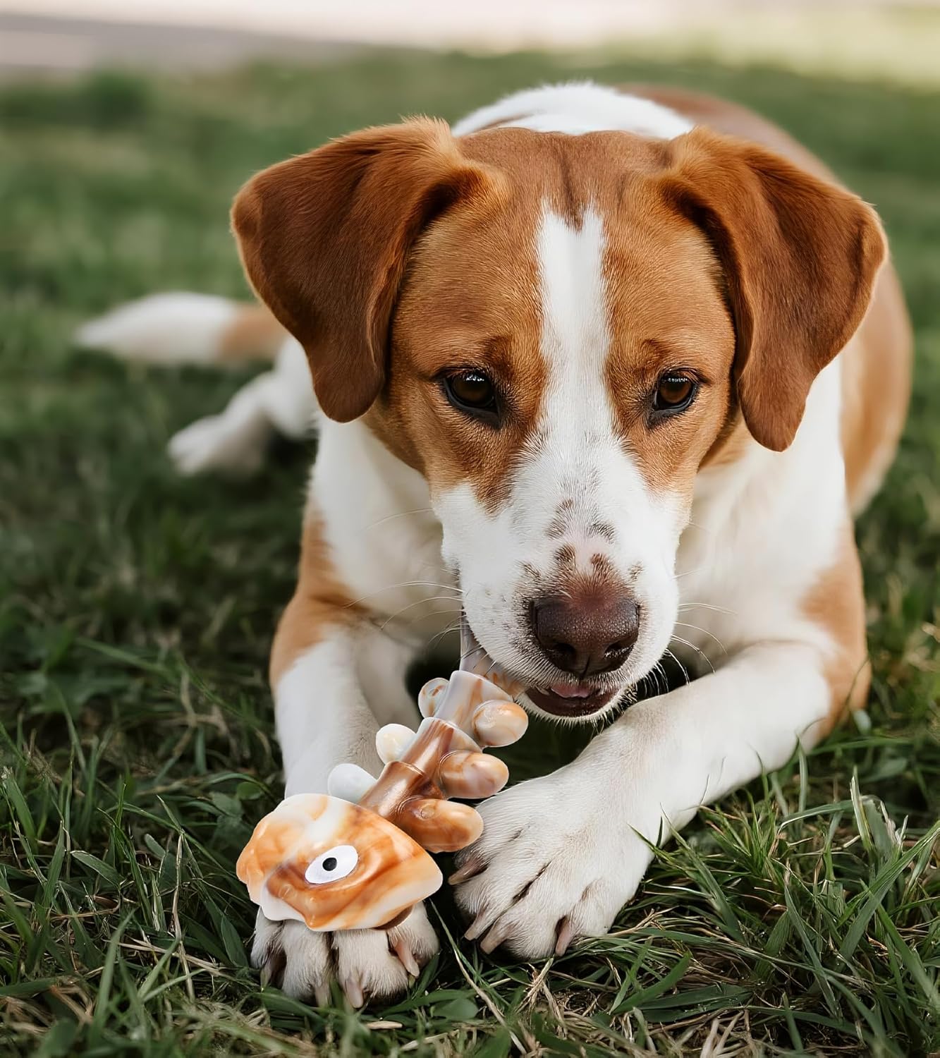 Reexsdfde Juguetes resistentes para perros, juguetes indestructible...