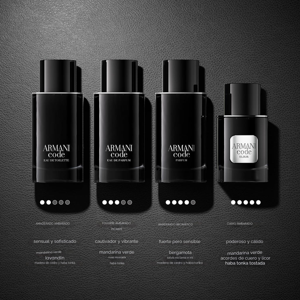 Armani Beauty - Code - Eau de Parfum - Colonia para hombre - Fragan...