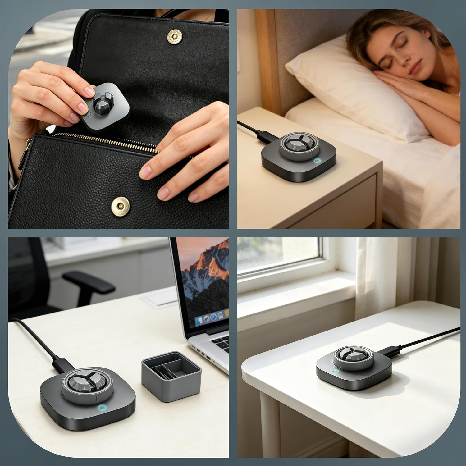 Cargador compatible con Ou-ra Ring Gen 4: Base de carga rápida para...