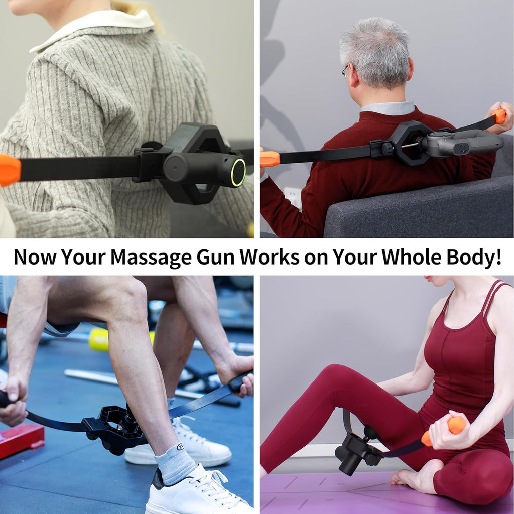 GREENTEC Soporte para pistola de masaje para zonas de difícil acces...
