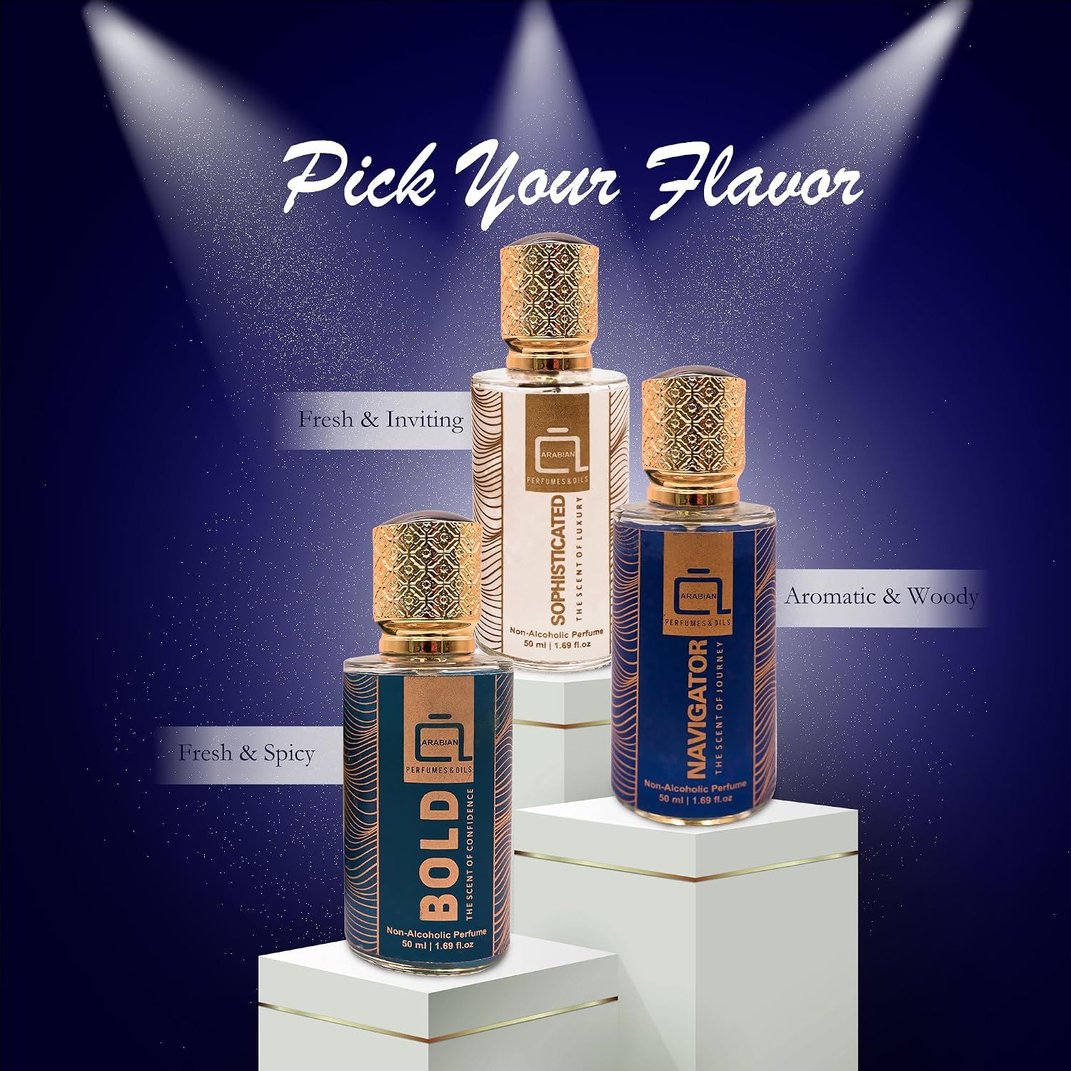 ARABIAN PERFUMES &amp; OILS Navigator - Perfumes sin alcohol para h...