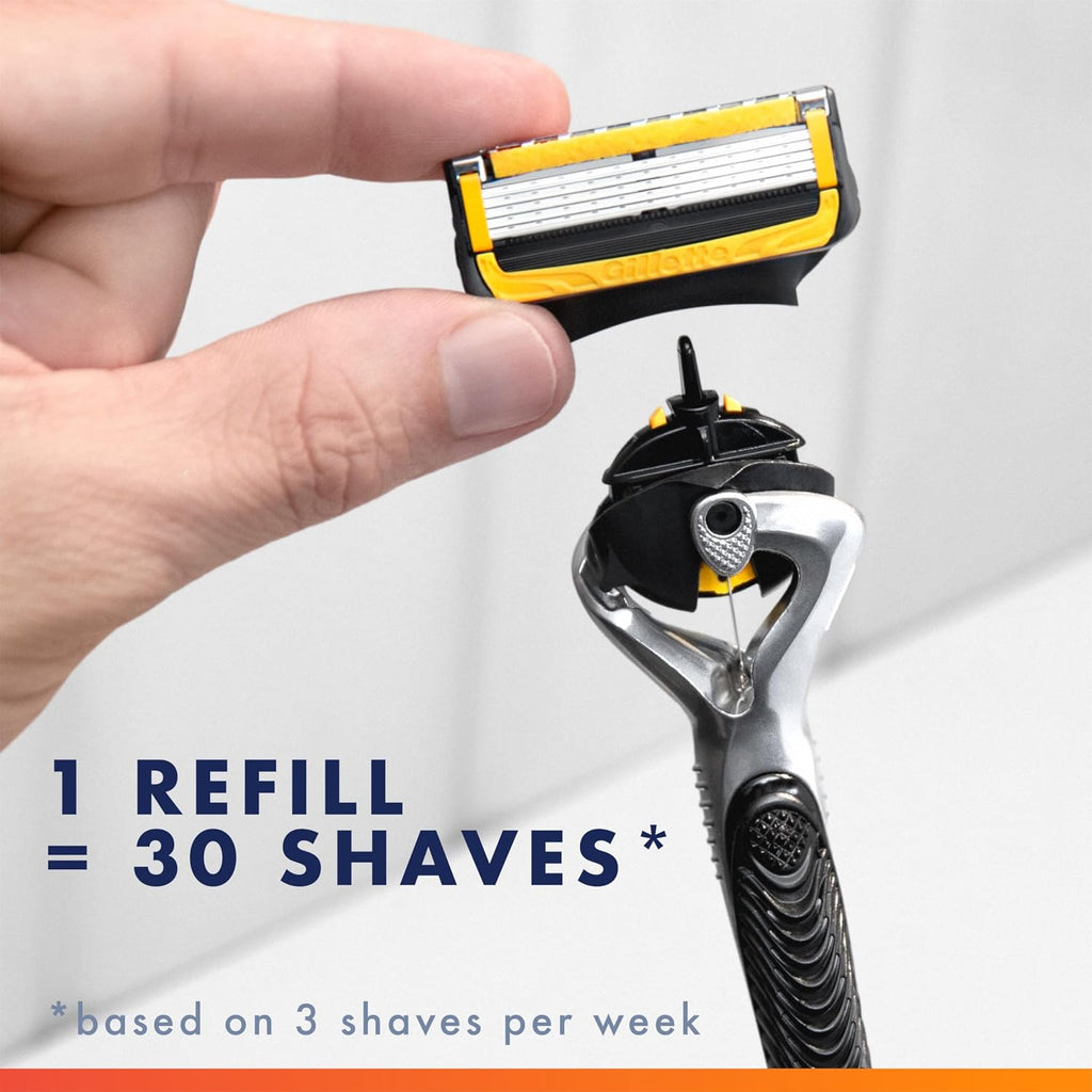 Gillette PROGLIDE SHIELT POWER HANDS'S PERCHA DE LA MUJER + 1 RESIL...