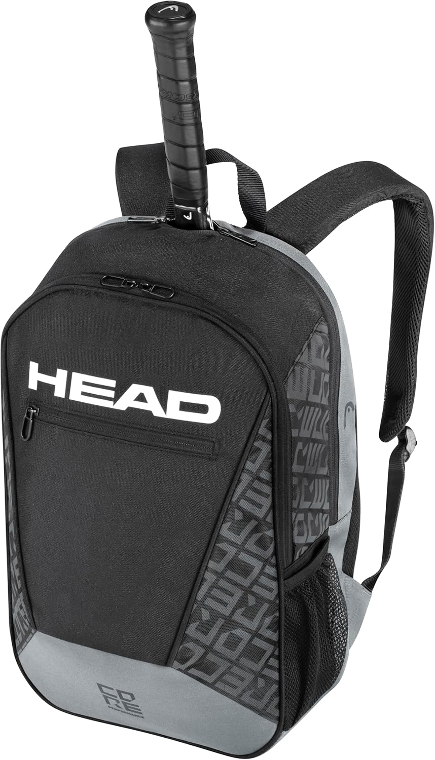 Mochila de tenis HEAD Core - Capacidad para 2 raquetas con correas...