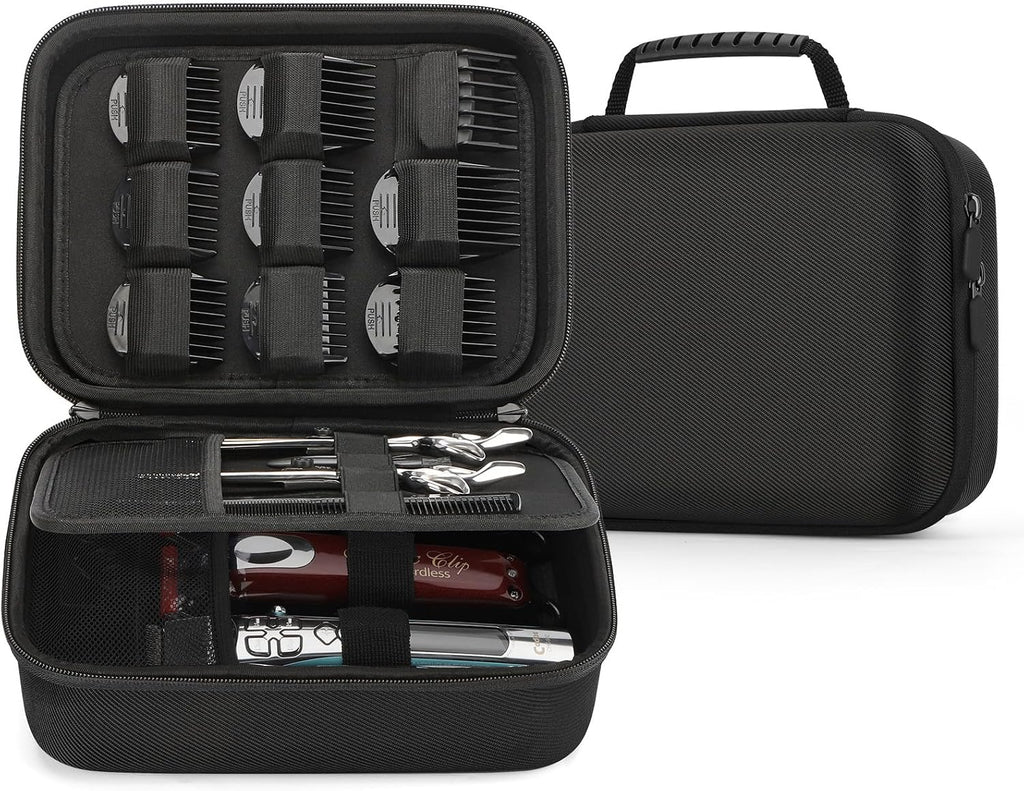 MOSLA Estuche duro para accesorios de peluquero para cortar el cabe...