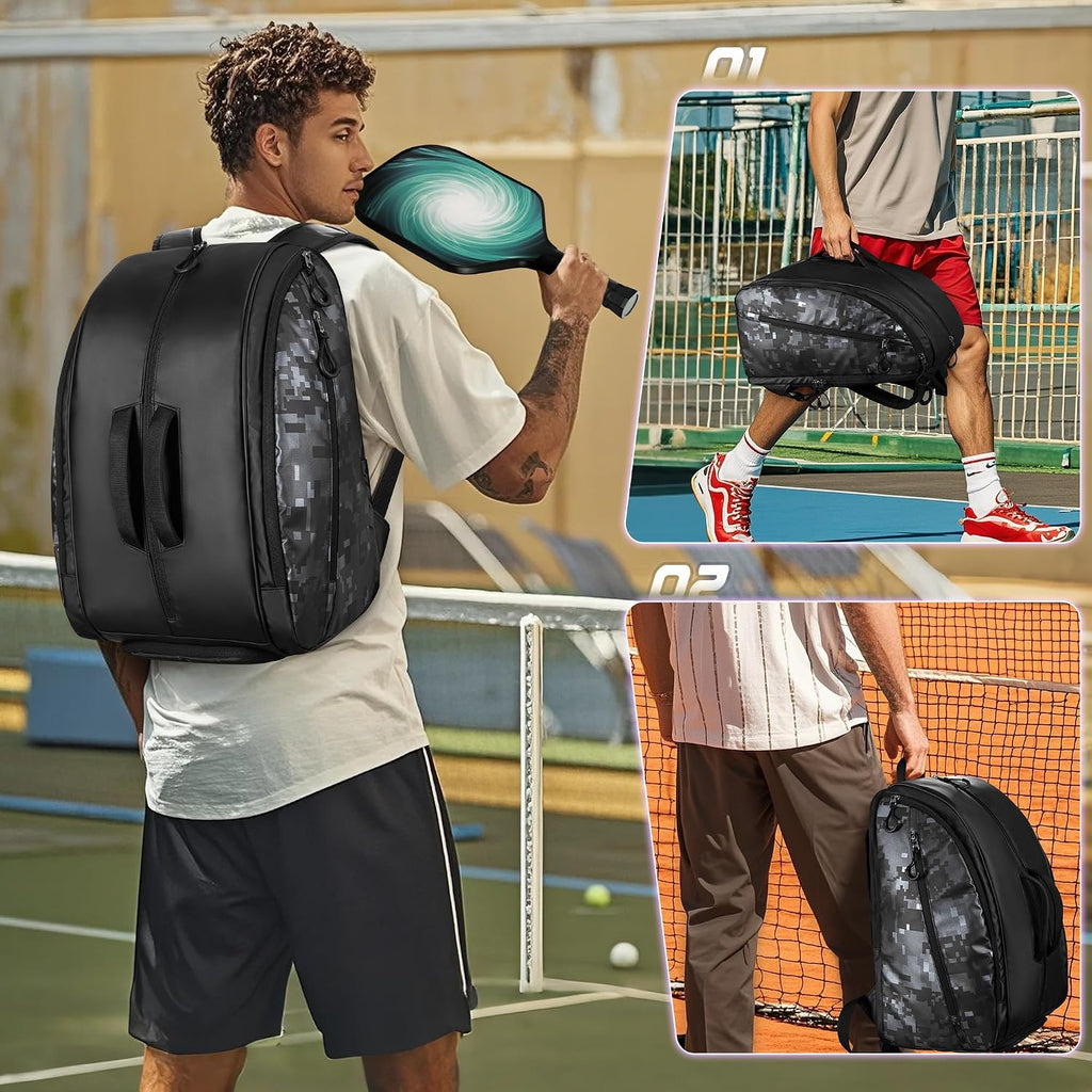 Mochila de Pickleball Smasrob, para 4 palas de Pickleball, mochila...