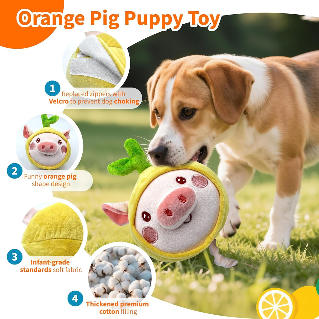 Hanarook Juguetes interactivos para perros, pelota de juguete para...