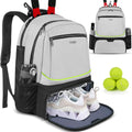 Ytonet Mochila de tenis para mujeres y hombres, 2 raquetas con bols...