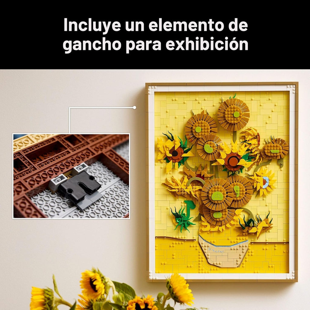 LEGO Art Vincent Van Gogh \u2013 Set de Construcción de Girasoles p...