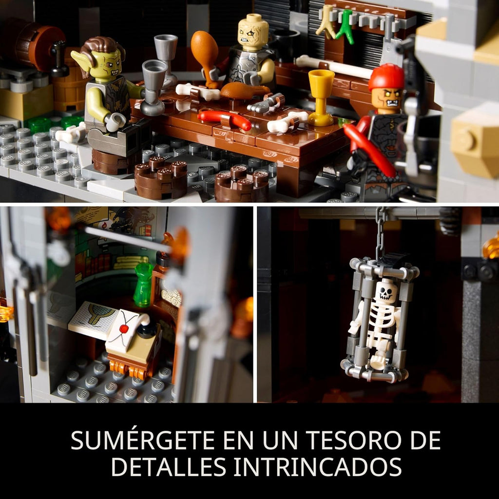 LEGO Icons El señor de los anillos Barad-dûr - Juego de construcció...