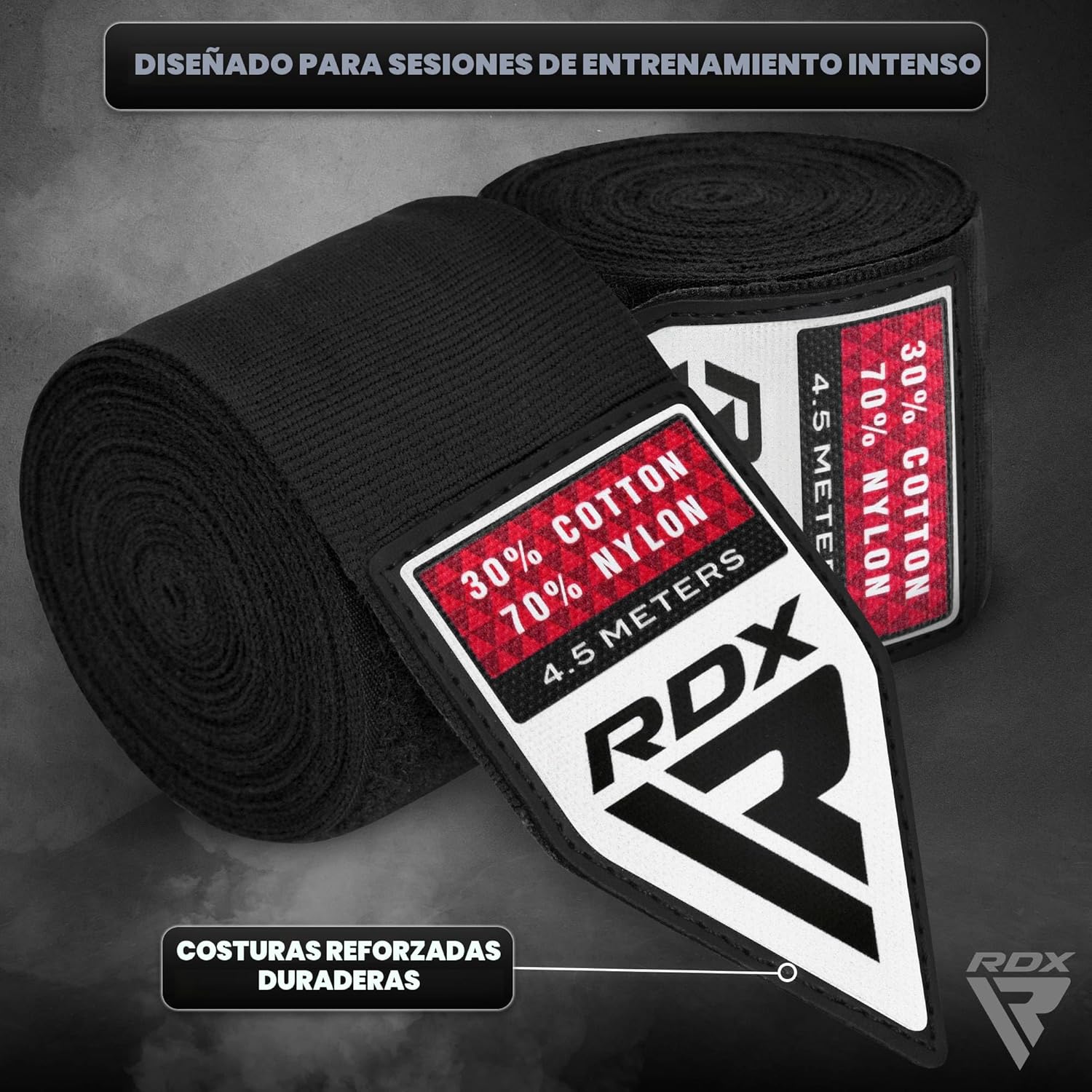 RDX Vendas de Boxeo para Manos 4.5M \/ 180 Pulgadas \u2013 Guantes...